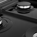 ZLINE 60 in. 7.4 cu. ft. Legacy Dual Fuel Range with 9 Burner Gas Cooktop and 2 Electric Convection Ovens in Satin Stainless Steel (RAS-SN-60)