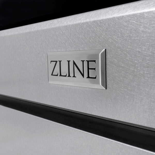 ZLINE 36 in. 5.2 cu. ft. Paramount Dual Fuel Range with 6 Burner DuoPro™ Cooktop and Electric Convection Oven in Satin Stainless Steel (PSDRS-36)