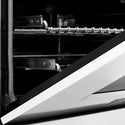 ZLINE 36 in. 4.6 cu. ft. Legacy Dual Fuel Range with 6 Burner Gas Cooktop and Electric Convection Oven in Satin Stainless Steel and White Matte Door (RAS-WM-36)