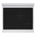 ZLINE Autograph Edition 30 in. 4.2 cu. ft. Paramount Induction Range with 4 Element Cooktop and Electric Convection Oven in Satin Stainless Steel with Champagne Bronze Accents (SINRSZ-30-CB)