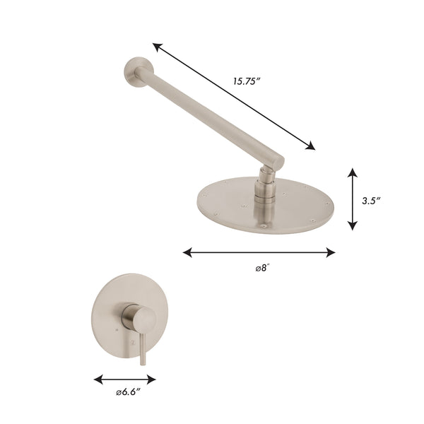 ZLINE El Dorado Shower Faucet in Brushed Nickel (ELD-SHF-BN)