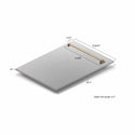 ZLINE Autograph Edition 18 in. Tallac Dishwasher Panel in Satin Stainless Steel Finish with Champagne Bronze Handle (DPVZ-SN-18-CB)