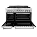 ZLINE 48 in. 6.0 cu. ft. Range with Natural Gas Stove and Natural Gas Oven in Stainless Steel (RG48)
