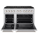 ZLINE 48 in. 6.7 cu. ft. Paramount Dual Fuel Range with 8 Burner DuoPro™ Cooktop and Dual Ovens in Stainless Steel (PSDR48)