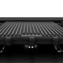ZLINE Autograph Edition 48 in. Porcelain Rangetop with 7 Gas Burners in Black Stainless Steel and Champagne Bronze Accents (RTBZ-48-CB)-Cooktops-RTBZ-48-CB ZLINE Kitchen and Bath