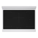 ZLINE Autograph Edition 36 in. 5.2 cu. ft. Paramount Induction Range with 5 Element Cooktop and Electric Convection Oven in Stainless Steel with Champagne Bronze Accents (SINRZ-36-CB)