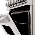ZLINE 24 in. Professional Dual Fuel Range with Color Door Options (RA24)-Ranges- ZLINE Kitchen and Bath