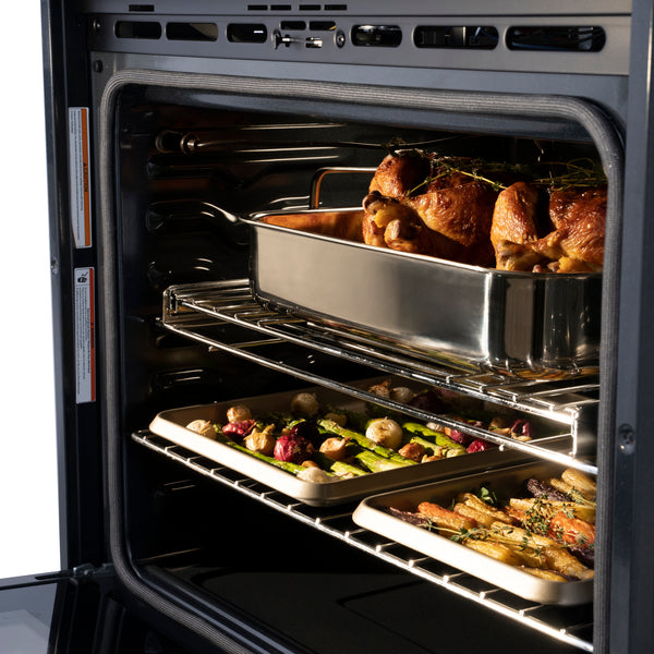 ZLINE 30” 1.6 cu ft. Built-in Convection Microwave Oven in Stainless Steel with Speed and Sensor Cooking (MWO-30)
