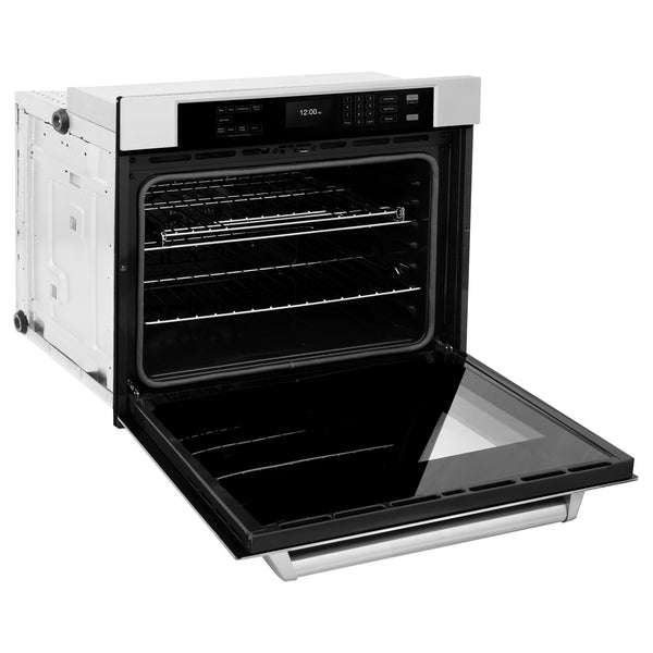 ZLINE 30” 1.6 cu ft. Built-in Convection Microwave Oven in Stainless Steel with Speed and Sensor Cooking (MWO-30)