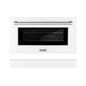 ZLINE 36 in. White Matte Range Door for SGR Models (SR-DR-WM-36)