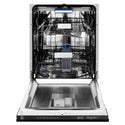ZLINE 24 in. Tallac Series 3rd Rack Dishwasher with Auto Door Open Drying, 51dBa, Black Matte Panel (DWV-BLM-24)
