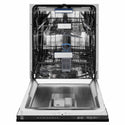 ZLINE 24 in. Tallac Series 3rd Rack Dishwasher with Auto Door Open Drying, 51dBa, Black Stainless Steel Panel (DWV-BS-24)