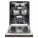 ZLINE 24 in. Tallac Series 3rd Rack Dishwasher with Auto Door Open Drying, 51dBa, Hand-Hammered Copper Panel (DWV-HH-24)