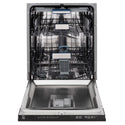 ZLINE 24 in. Tallac Series 3rd Rack Dishwasher with Auto Door Open Drying, 51dBa, Oil-Rubbed Bronze Panel (DWV-ORB-24)