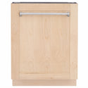 ZLINE 24 in. Tallac Series 3rd Rack Dishwasher with Auto Door Open Drying, 51dBa, Unfinished Wood Panel (DWV-UF-24)