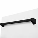 ZLINE Autograph Edition 18 in. Tallac Series 3rd Rack Dishwasher with Auto Door Open Drying, 51dBa, White Matte Panel with Matte Black Handle (DWVZ-WM-18-MB)