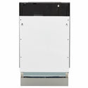 ZLINE Autograph Edition 18 in. Tallac Series 3rd Rack Dishwasher with Auto Door Open Drying, 51dBa, Panel Ready with Champagne Bronze Handle (DWVZ-18-CB)