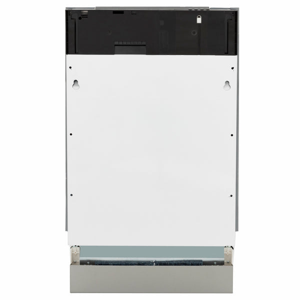 ZLINE Autograph Edition 18 in. Tallac Series 3rd Rack Dishwasher with Auto Door Open Drying, 51dBa, Panel Ready with Champagne Bronze Handle (DWVZ-18-CB)