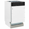ZLINE Autograph Edition 18 in. Tallac Series 3rd Rack Dishwasher with Auto Door Open Drying, 51dBa, Panel Ready with Champagne Bronze Handle (DWVZ-18-CB)
