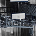 ZLINE 24 in. Tallac Series 3rd Rack Dishwasher with Auto Door Open Drying, 51dBa, Hand-Hammered Copper Panel (DWV-HH-24)