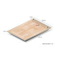 ZLINE 18" Tallac Dishwasher Panel in Unfinished Wood with Traditional Handle (DPV-UF-18)