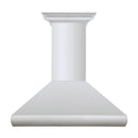 ZLINE 36" Professional Convertible Vent Wall Mount Range Hood in Stainless Steel with Crown Molding (587CRN-36)