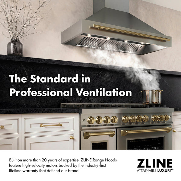 ZLINE 36 in. Convertible Vent Wall Mount Range Hood in Stainless Steel (KB-36)