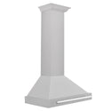 ZLINE 30 in. Convertible Fingerprint Resistant Satin Stainless Steel Range Hood with Stainless Steel Handle (KB4SNX-30)