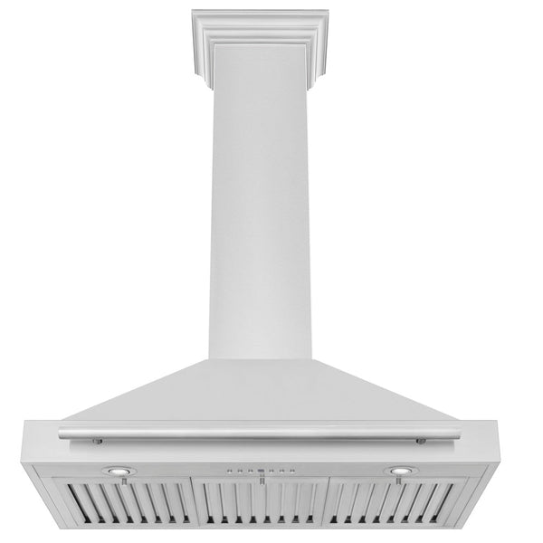 ZLINE 36 in. Convertible Stainless Steel Range Hood with Stainless Steel Handle (KB4STX-36)