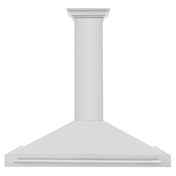 ZLINE 48 in. Convertible Stainless Steel Range Hood with Stainless Steel Handle (KB4STX-48)