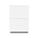 ZLINE 24 In. Touchstone Refrigerator Drawer Panels in White Matte (RDPO-WM-24)