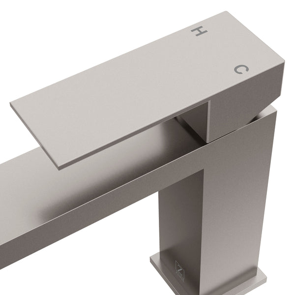 ZLINE Palisades Modern Single Handle Bath Faucet in Brushed Nickel (RBCN2-BF-BN)