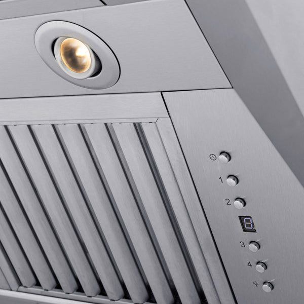 ZLINE 36" Fingerprint Resistant Stainless Steel Convertible Vent Under Cabinet Range Hood (8685S-36)