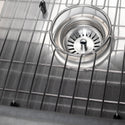 ZLINE 27 in. Garmisch Undermount Single Bowl Satin Stainless Steel Kitchen Sink with Bottom Grid and Accessories (SLS-27S)