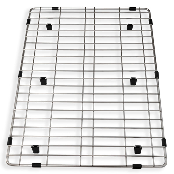 ZLINE 43 in. Garmisch Undermount Single Bowl Satin Stainless Steel Kitchen Sink with Bottom Grid and Accessories (SLS-43S)