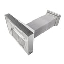 30" Ducted Fingerprint Resistant Stainless Steel Range Hood with White Matte Shell (8654WM-30)