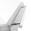 ZLINE 36" Fingerprint Resistant Stainless Steel Range Hood with White Matte Shell (8654SNX-WM36)