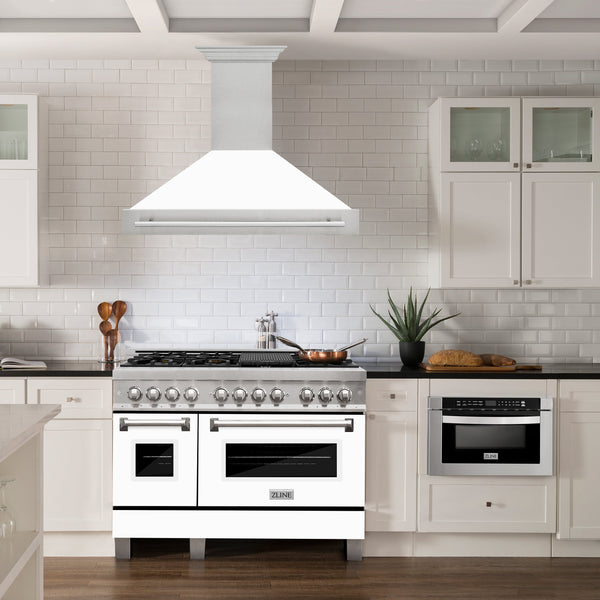 ZLINE 36" Stainless Steel Range Hood with Stainless Steel Handle (8654STX-36)