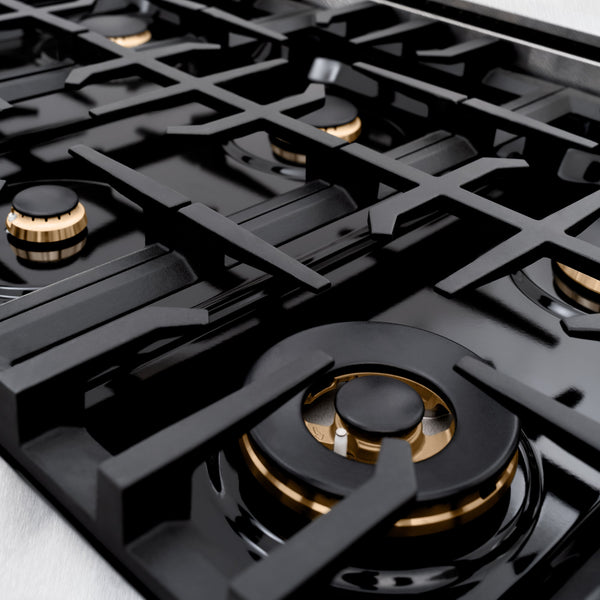 ZLINE Autograph Edition 48 in. 6.7 cu. ft. Select Double Oven Dual Fuel Range with 8 Burner Gas Cooktop in DuraSnow® Stainless Steel with White Matte Doors and Matte Black Accents (HDRSZ-WM-48-MB)