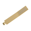 ZLINE Bliss Shower System with 16" Oversized Shower Head in Champagne Bronze (BLS-SHS16-CB) close-up detail, handheld shower head.