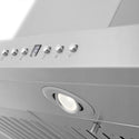 ZLINE Island Mount Range Hood in Stainless Steel with Built-in ZLINE CrownSound Bluetooth Speakers (GL2iCRN-BT)-Range Hoods- ZLINE Kitchen and Bath