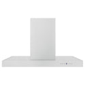 ZLINE 36" Convertible Vent Island Mount Range Hood in Stainless Steel (KE2i-36)