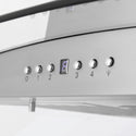 ZLINE 30" Convertible Vent Island Mount Range Hood in Stainless Steel & Glass (GL5i-30)
