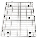 ZLINE 33 in. Garmisch Undermount Single Bowl Stainless Steel Kitchen Sink with Bottom Grid and Accessories (SLS-43)