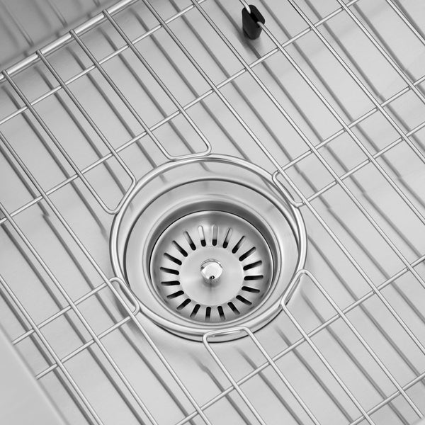 ZLINE 45 in. Garmisch Undermount Single Bowl Stainless Steel Kitchen Sink with Bottom Grid and Accessories (SLS-45)