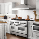 ZLINE Professional Convertible Vent Wall Mount Range Hood in Stainless Steel (597)