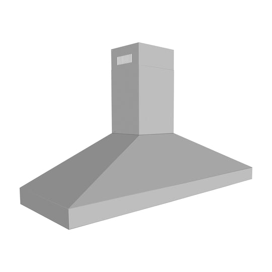 ZLINE 60" Professional Convertible Vent Wall Mount Range Hood in Stainless Steel (597-60)