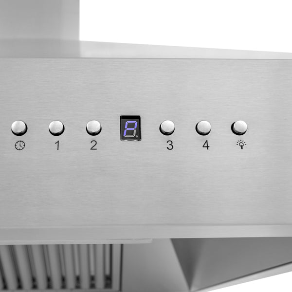 ZLINE 30" Professional Convertible Vent Wall Mount Range Hood in Stainless Steel (697-30)