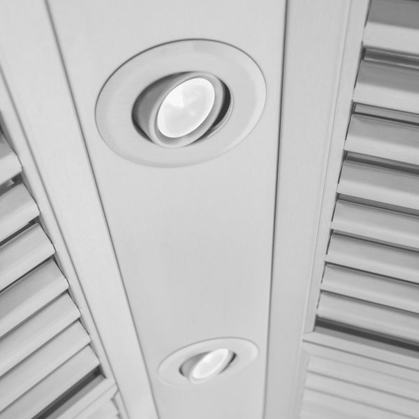 ZLINE 54" Ducted Wall Mount Range Hood in Outdoor Approved Stainless Steel (697-304-54)