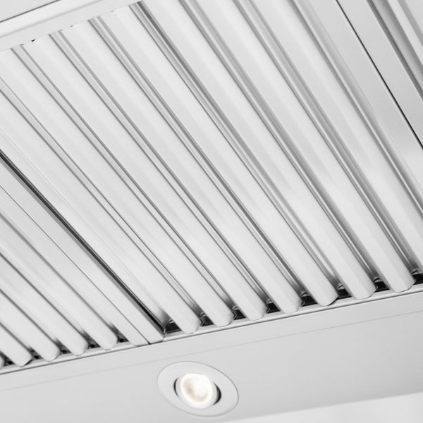 ZLINE 48" Ducted Professional Wall Mount Range Hood in Stainless Steel (KECOM-48)
